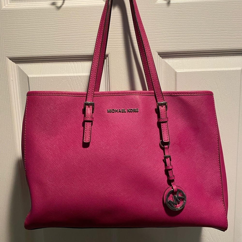 Hot pink Michael Kors Bag